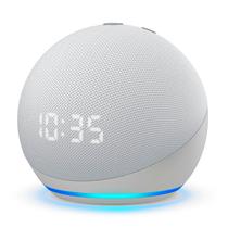 Amazon Echo Dot 4TA Generacion c/Reloj Blanco