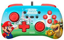 Controle Nintendo Switch HoriPad Mini Super Mario (com Fio)