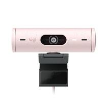Webcam Logitech Brio 500 Full HD 1080P com HDR Rosa (960-001418)