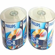 CD-R Philips 700MB / 80MIN / 52X Speed / Tubo com 50 Discos