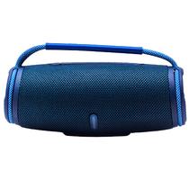 Caixa de Som / Speaker Blulory BS-J02 X-Bass Wireless / Bluetooth 5.0/ LED Color Full / 1500MAH - Azul