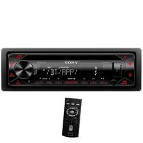 Reprodutor de CD Automotivo Sony MEX-N4300BT com Bluetooth/USB/Auxiliar - Preto