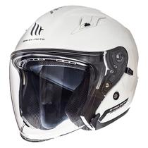 Capacete MT Helmets Avenue SV Solid - Aberto - Tamanho XXL - Gloss Pearl White