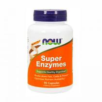 Super Enzymes Digestion Now 90 Capsulas