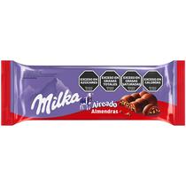 Barra de Chocolate Milka Aireado Almendras - 110G