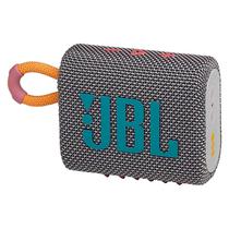 Speaker JBL Go 3 Bluetooth 4.2W Gray IP67 - JBLGO3GRYAM
