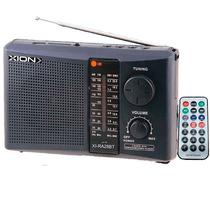 Radio Portatil Xion XI-RA28BT AM/FM/BT/USB - Preto