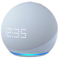 Amazon Echo Dot Alexa 5A Geracao With Clock - Azul