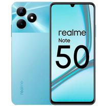 Celular Smartphone Realme Note 50 RMX3834 / Dual Sim / 4GB / 128GB / Tela 6.74" / 13MP / 5MP - Azul