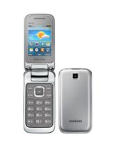 Celular Samsung GT-C3592 / Quad Band/ MP3/ 1.3MP/ 2.4"/ Micro SD/ 3.5MM - Prata