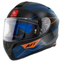 Capacete MT Helmets Targo Podium D7 - Fechado - Tamanho XXL - Matt Blue