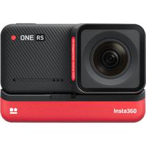 Camera de Acao INSTA360 One RS Twin Edition 4K - Preto/Vermelho