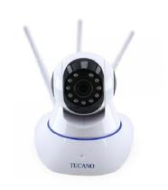 Camera IP Tucano Wifi Smart Net V380 Pro TC-YT-B83 / 3 Antenas - Branco