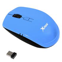Mouse Sem Fio X-Tech XT-MS763 Ate 3.200 Dpi - Azul/Preto