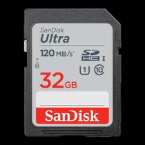 Cartao de Memoria Micro SD C10 Sandisk Ultra 32GB / 120MB/s - (SDSDUN4-032G-GN6IN)