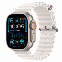 Apple Watch Ultra 2 MREJ3LL/A Cel+GPS / Oximetro 49MM - Branco Ocean Band