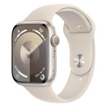 Apple Watch Series 9 MR973LW/A Caixa Aluminio 45MM Estelar - Esportiva Estelar M/L