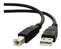 Cable USB 2.0 p/ Impresora Negro 1.80MTS