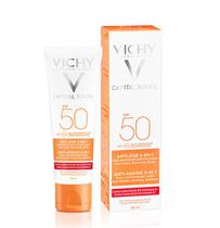 Protector Facial Solar Vichy Capital Soleil Anti-Age 3 En 1 SPF 50 50ML