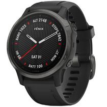 Smartwatch Garmin Fenix 6S Sapphire 010-02159-27 42 MM com GPS/Wi-Fi - Preto/Cinza