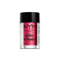 Pigmento NYX Face Body Glitter GLI09 Red