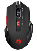 Mouse Gaming Marvo M201 Scorpion com Fio USB Preto/Vermelho