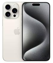 Celular Apple iPhone 15 Pro A2848 / 256GB / Esim / Tela 6,1" - White Titanium