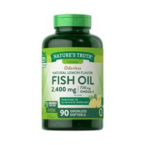 Odorless Fish Oil Nature's Truth 2400MG 90 Softgels