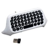 Teclado para Controle Dobe Wireless Keyboard - Xbox - Sem Fio - Branco e Preto