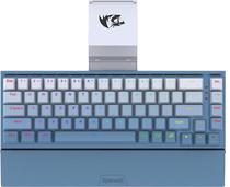 Teclado Gaming Redragon Shaco K641B-BW-RGB Proof-Red - Azul (Ingles Sem Fio)
