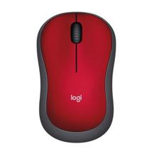 Mouse Logitech M185 Wireless Vermelho/Preto