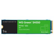 SSD Western Digital WD Green SN350, 1TB, M.2 Nvme, Leitura 2400MB/s, Gravacao 1850MB/s, WDS100T2G0C