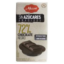Barra de Chocolate Mazzei 72% de Chocolate Amargo Sem Acucares - 75G