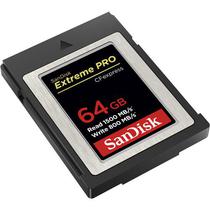 Cartao de Memoria Sandisk Cfexpress Type B SDCFE-064G-GN4NN 1500 MB/s Extreme Pro