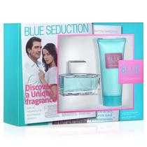 Kit Perfume Antonio Banderas Blue Seduction Edt Feminino 100ML + Creme Corporal