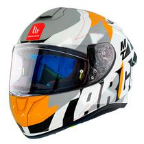 Capacete MT Helmets Targo Pro Biger A3 - Fechado - Tamanho XL - Gloss Pearl Yellow