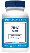 The Vitamin Shoppe Zin 50MG (100 Capsulas)