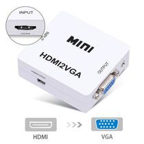 Conversor HDMI p/ Audio Video VGA 1080P HDMI2VGA