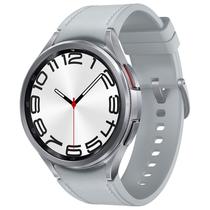 Smartwatch Samsung Galaxy Watch 6 Classic SM-R960NZ com 47MM / Wi-Fi / Tela Super Amoled - Silver