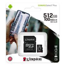 Cartao de Memoria Micro SD Kingston C10 512GB / 100MBS - (SDCS2/512GB)