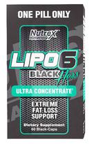 Nutrex LIPO6 Black Hers Ultra Concentrate Queimador de Gordura 60 Capsulas