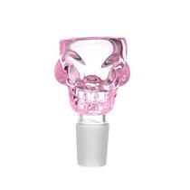 Tigela de Vidro Herb BW002 Skull 18.8MM Pink