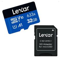 Cartao de Memoria SD Lexar High-Performance 633X 32GB 100MB/s C10 - Blue Series