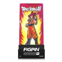 Broche Colecionavel Figpin - Dragon Ball Z Goku God Super Saiyan 75