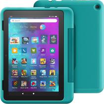 Tablet Amazon Fire HD 8 Kids Pro Age 6+ de 8" HD 2/32GB 2MP/2MP Fire Os - Hello Teal - (Caja Feia)