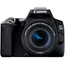 Camera Canon Eos 250D 24.1MP Wi-Fi/Bluetooth com Lente Ef-s 18-55 MM Is STM - Preta