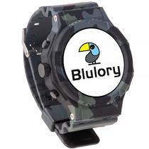 Smartwatch Blulory SV com GPS/Bluetooth - Camuflado
