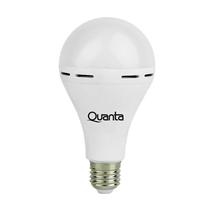 Lampada de Emergencia LED Quanta QTLLE12 de 12 Watts com 1.050 Lumens Bivolt - Branca