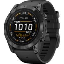 Smartwatch Garmin Epix Pro Gen 2 010-02804-20 com 51MM / Tela Amoled / 10 Atm / 32GB / Wi-Fi - Slate Gray/ Black