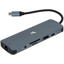 Hub USB Mtek DS-91TC com 3 Portas USB 3.0 /HDMI e USB-C - Cinza